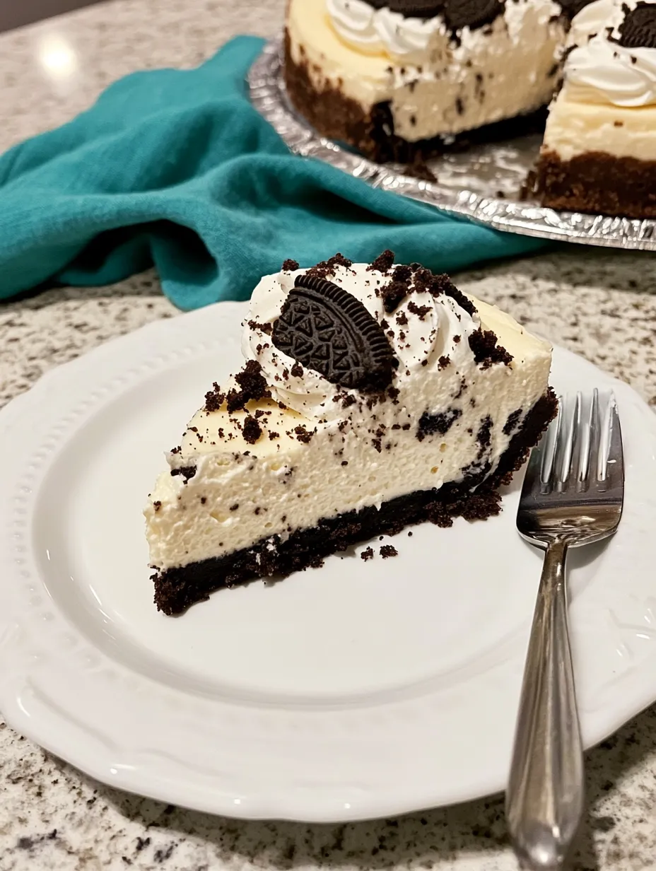 Easy Oreo Cheesecake