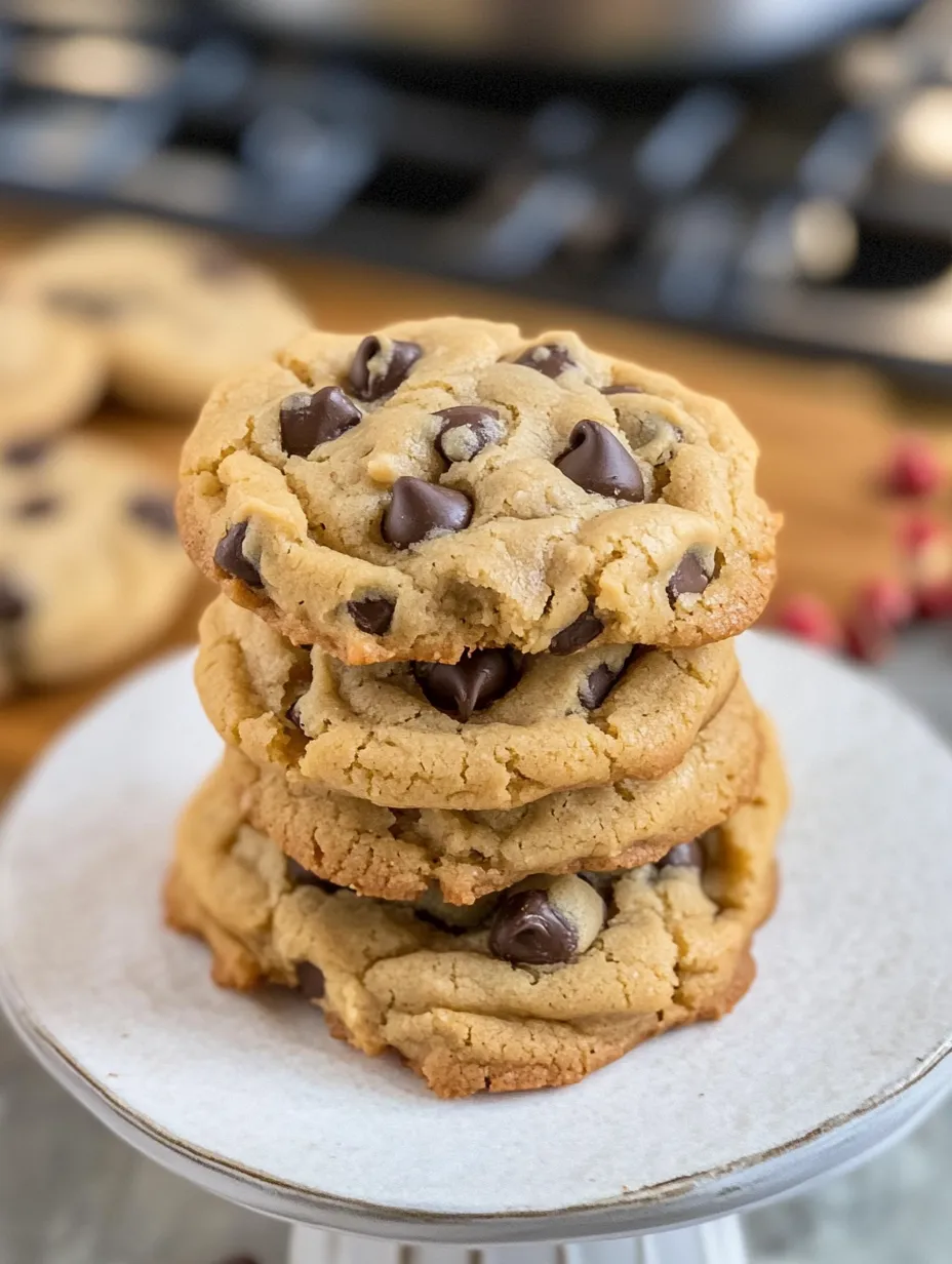Easy Peanut Butter Chocolate Chip Cookies Recipe