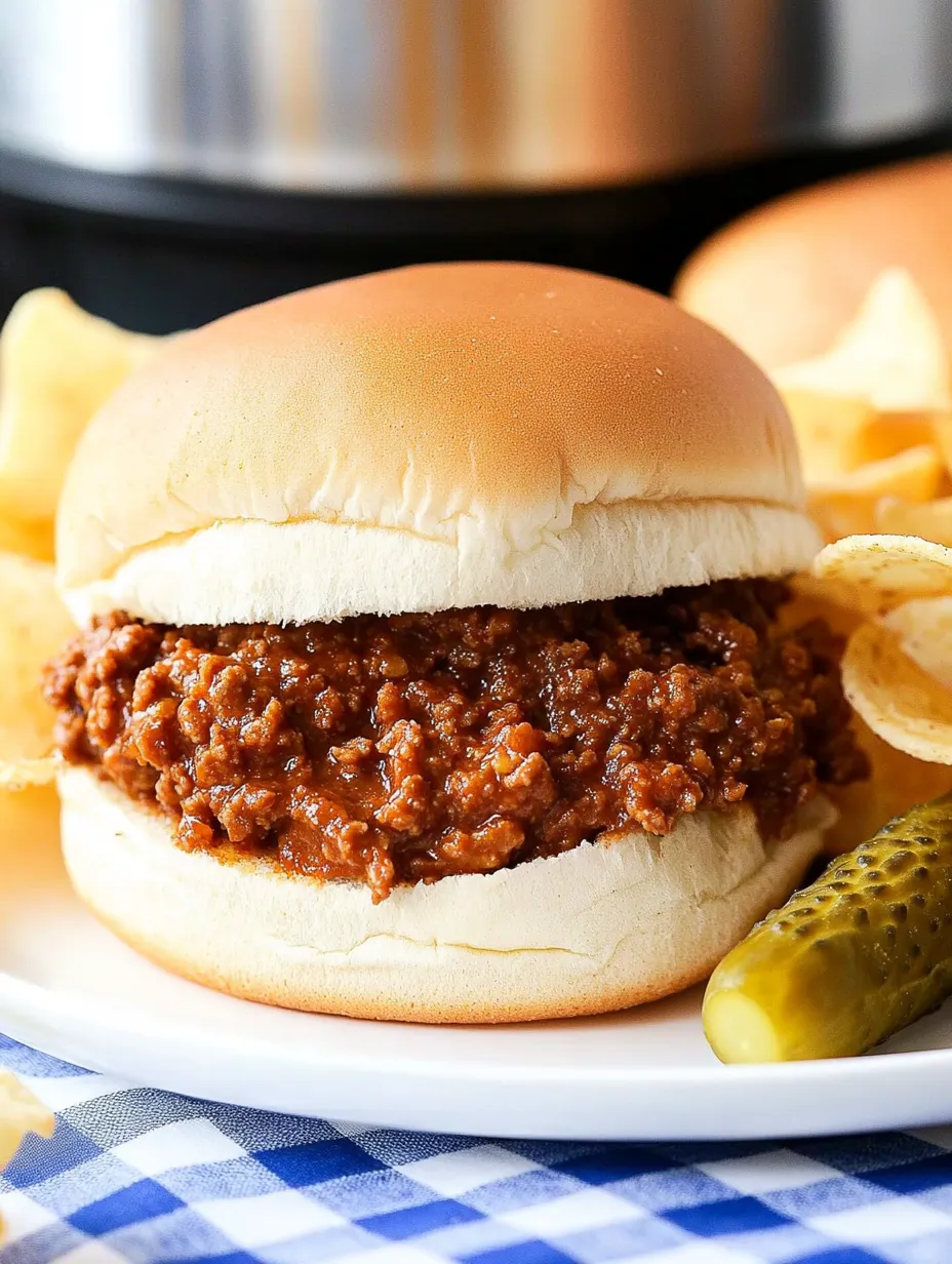 Instant Pot Sloppy Joes Recipe
