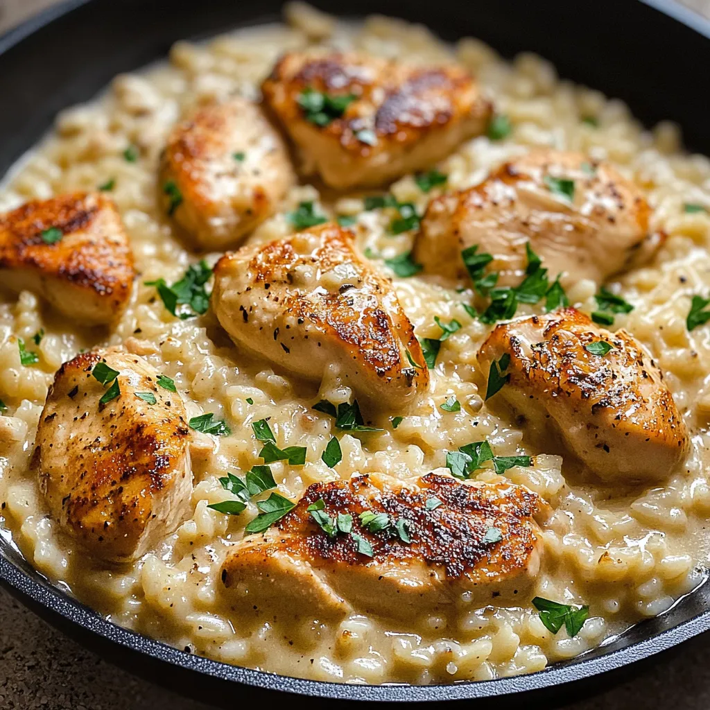 Creamy Parmesan Chicken Rice Dish [Quick & Simple]