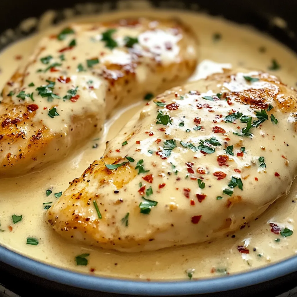 Easy & Creamy Chicken Dish with Cheese