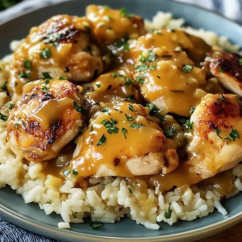 Delicious Chicken and Rice Dinner