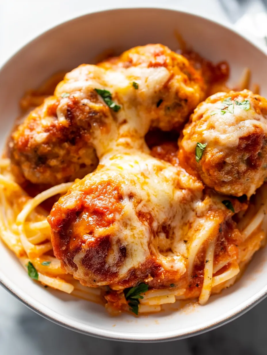 Chicken Parmesan Meatballs Recipe