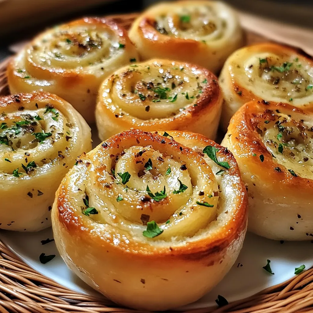 Simple Garlic Swirl Bread