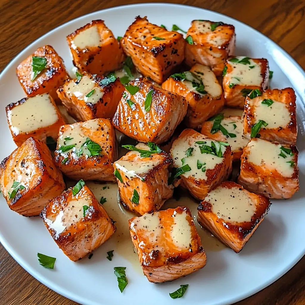 Crispy Spicy Salmon Bites