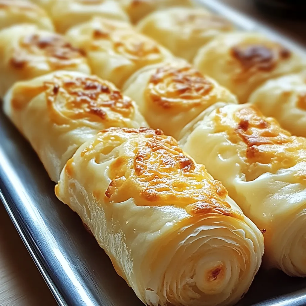 Cheesy Garlic Butter Rollups