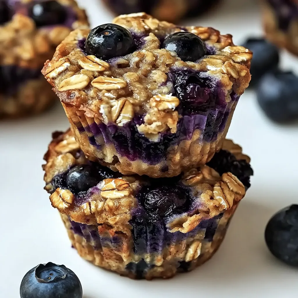 Blueberry Banana Oatmeal Cups