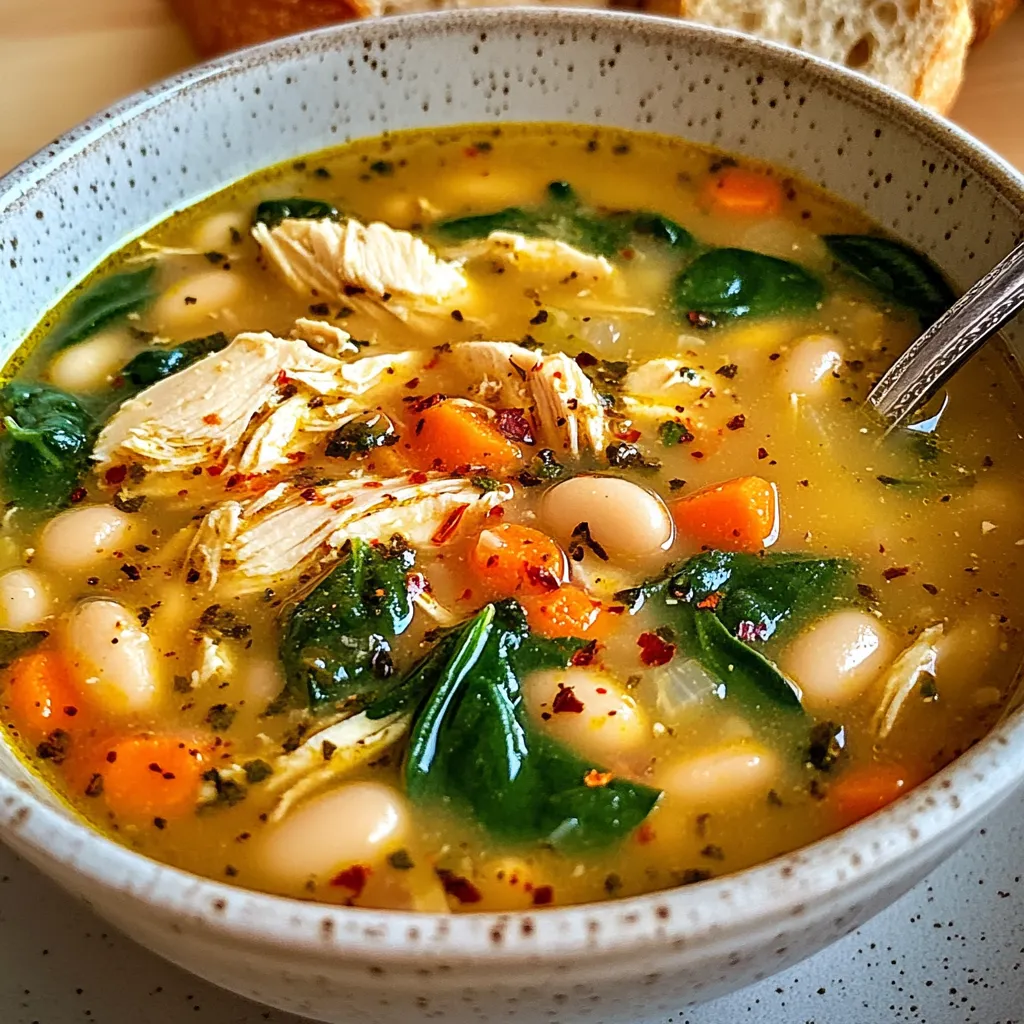 Mouthwatering Italian Chicken Soup