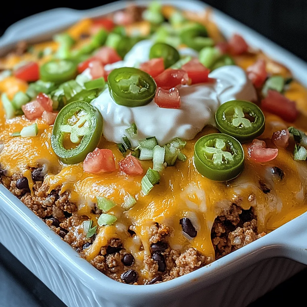 Easy Taco Casserole