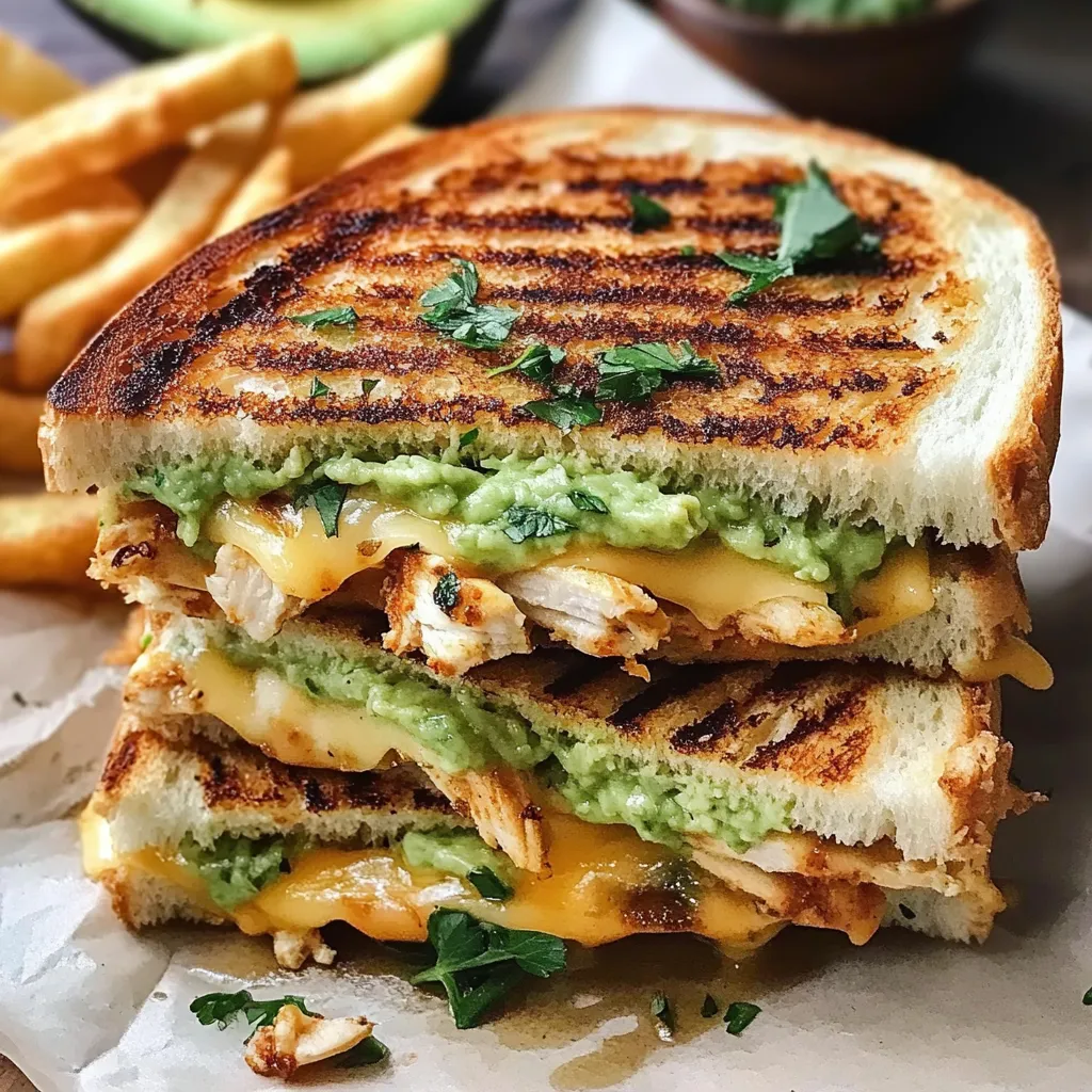 Tasty Chicken Avocado Melt