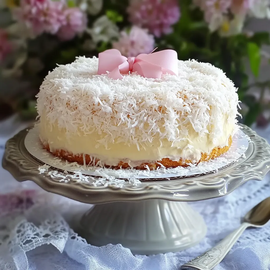 Southern Coconut Cake