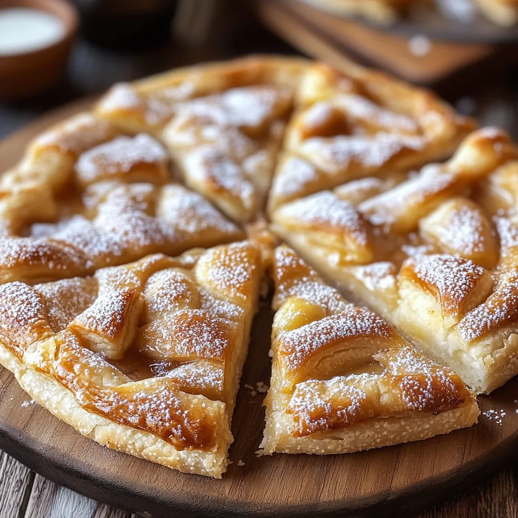 Cinnamon-Sugar Pizza made with Crescent Rolls Recipe