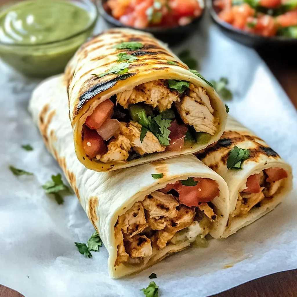 Chipotle Ranch Chicken Wrap