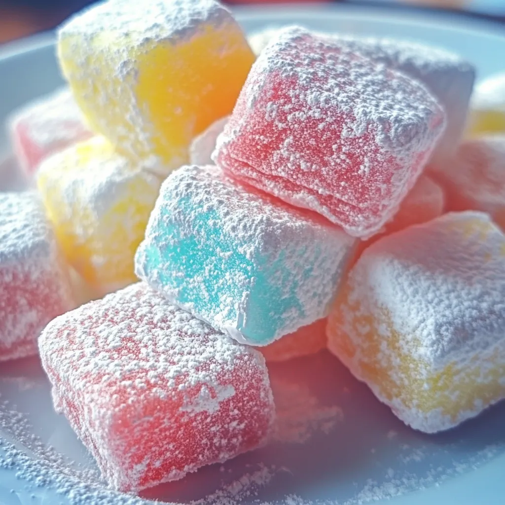 Cotton Candy Marshmallows