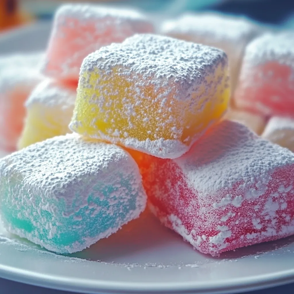 Cotton Candy Marshmallows How-To