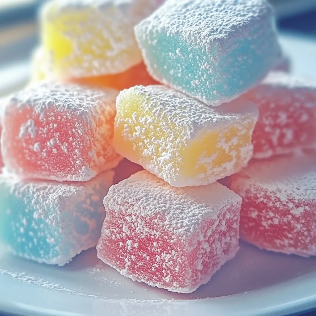 Fun Cotton Candy Marshmallows