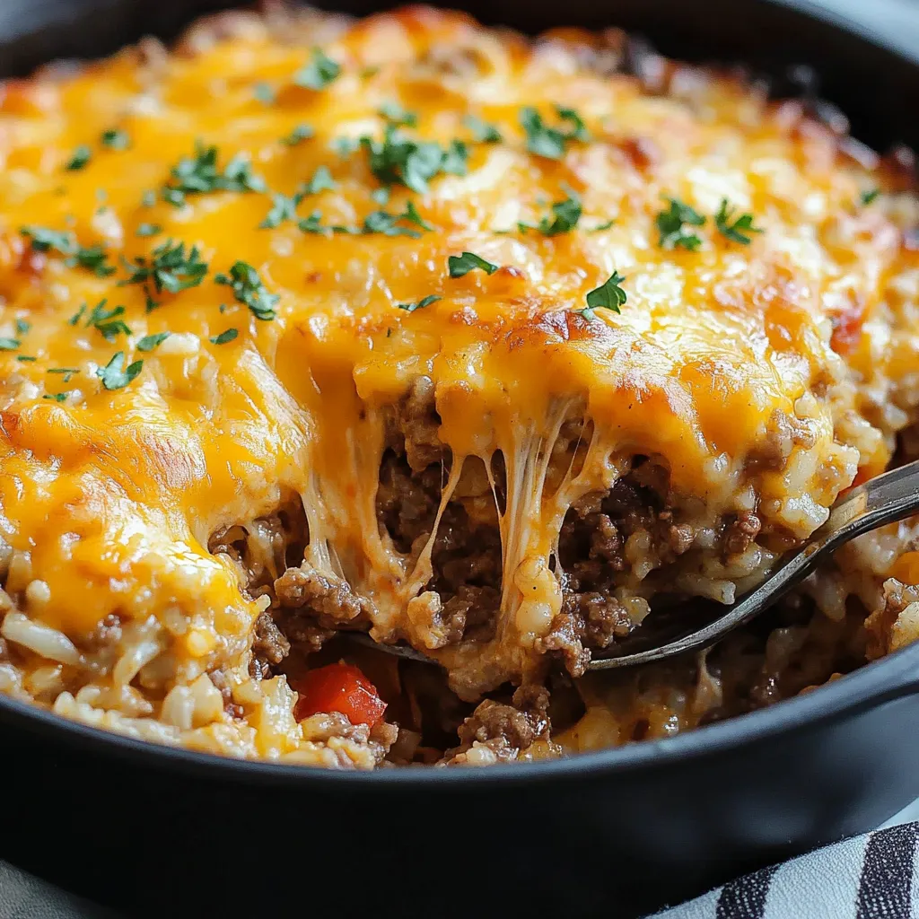 Cheesy Taco Rice