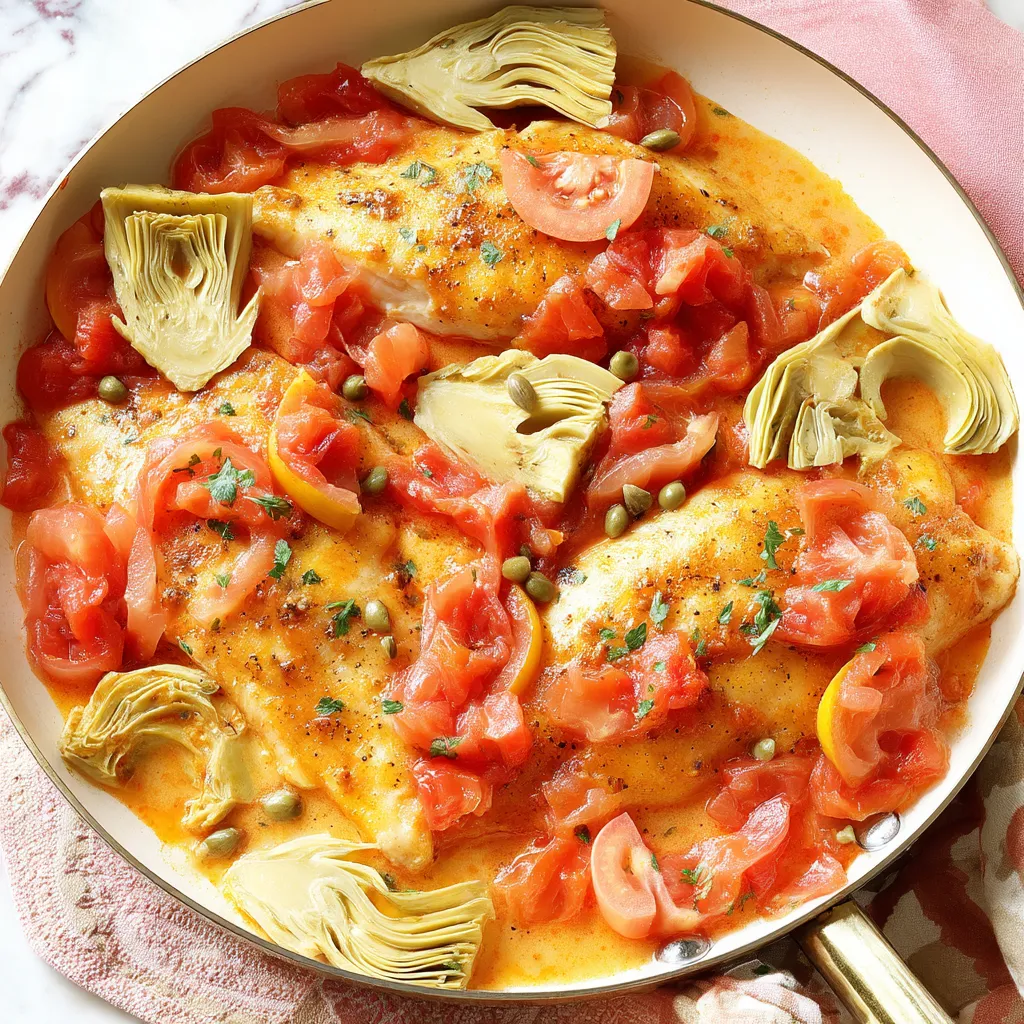 A pan of food with tomatoes, onions, and garlic.
