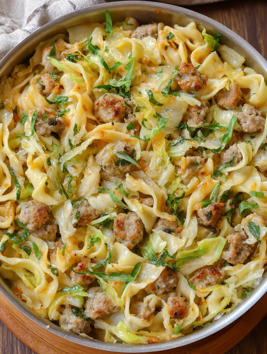 A plate of pasta with meat and vegetables.