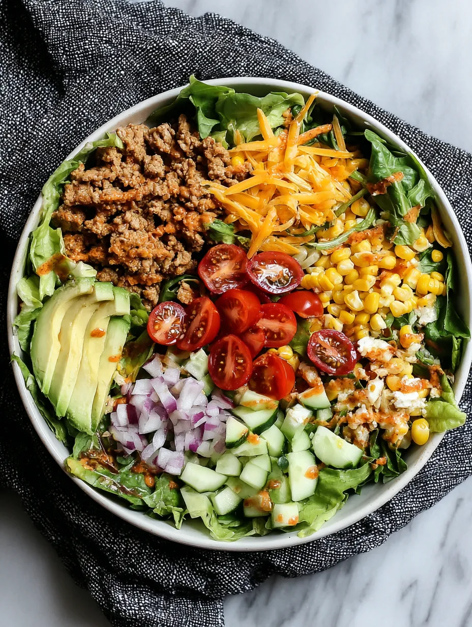A bowl of salad with tomatoes, corn, and cheese.