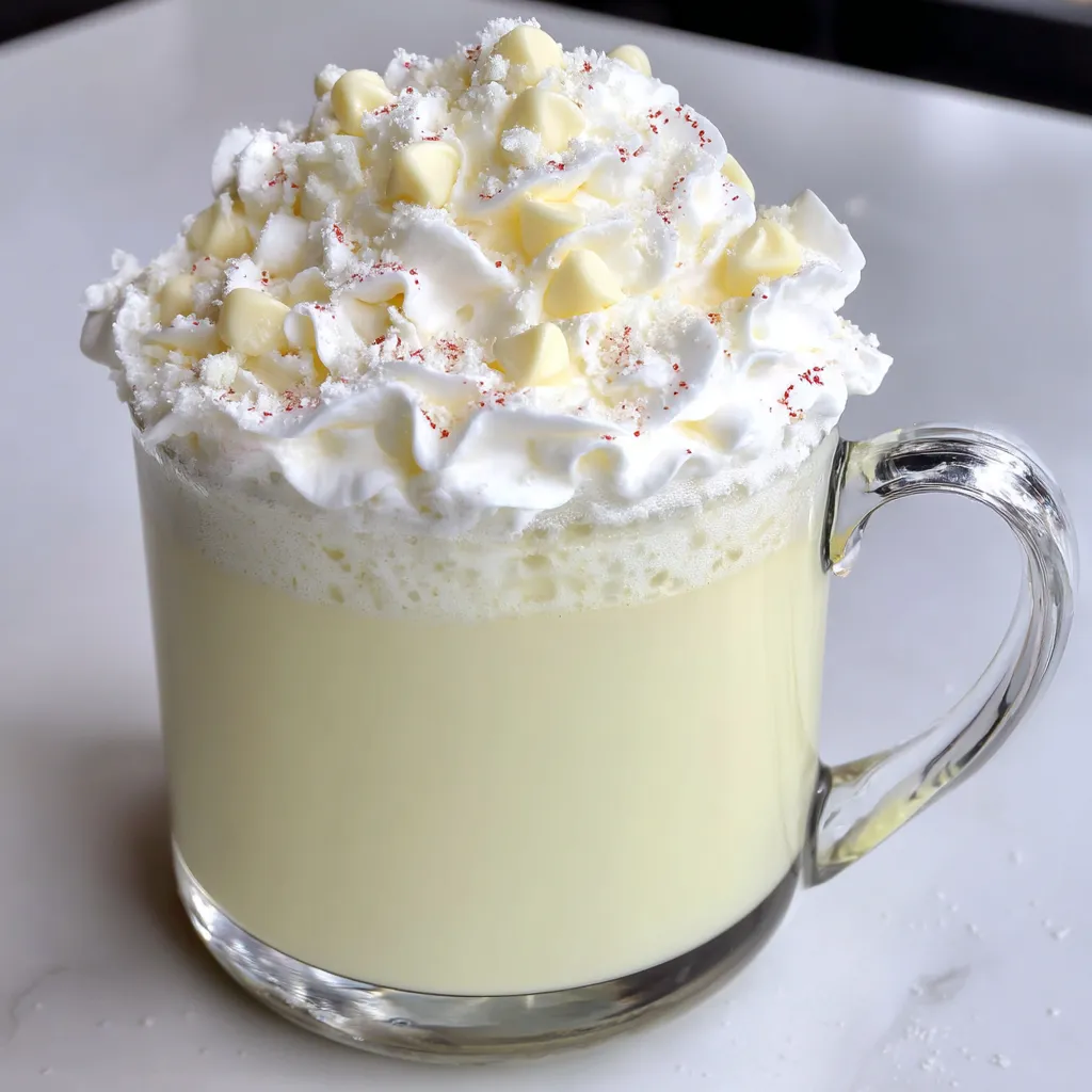 A glass of whipped cream.