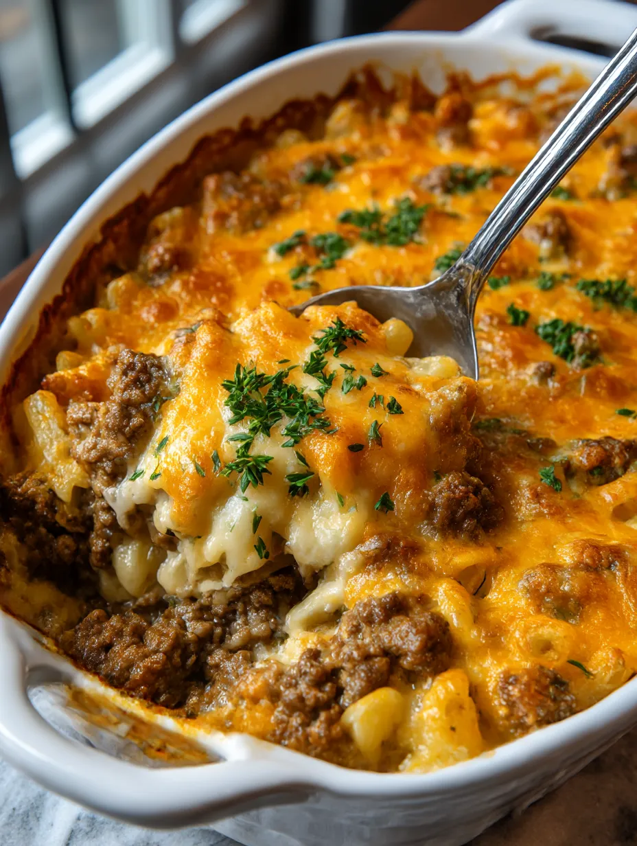 Hamburger Supreme Casserole