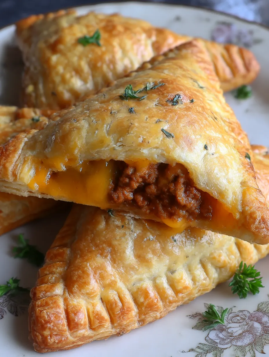 Cheeseburger Pockets Meal