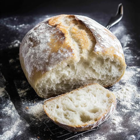 Freshly Baked White Bread
