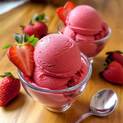 Strawberry Sorbet
