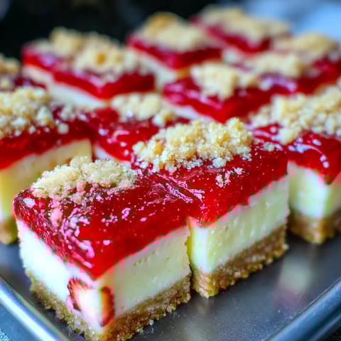 Close-up of a sweet treat topped with a fresh strawberry.
